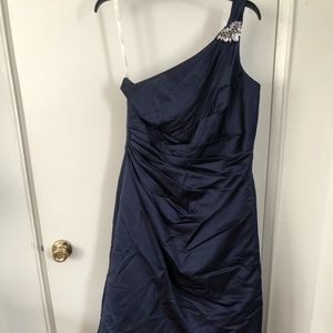 One Shoulder Bridesmaid Dress